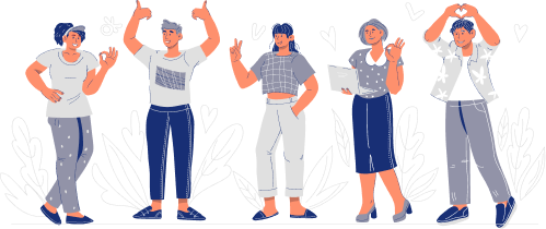 Thank you illustration